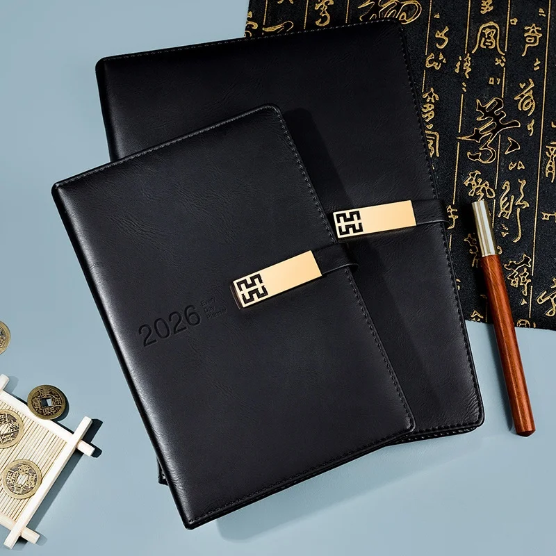 Agenda 2026 Planner Organizer Diary Canlendar Daily Notebook and Journal A5 A4 Bullet Notepad Office Note Book Plan Sketchbook