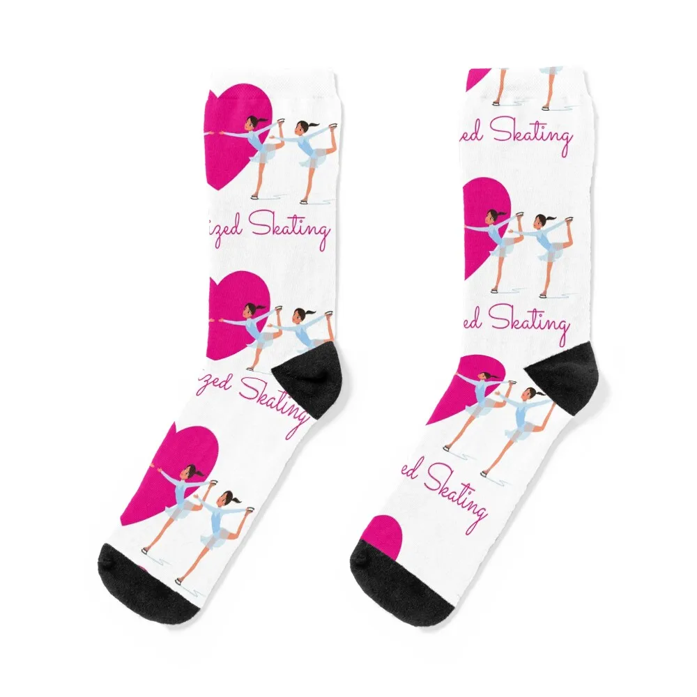 

Synchronized Figure Skating Socks Stockings man winter cute fashionable Girl'S Socks Men's