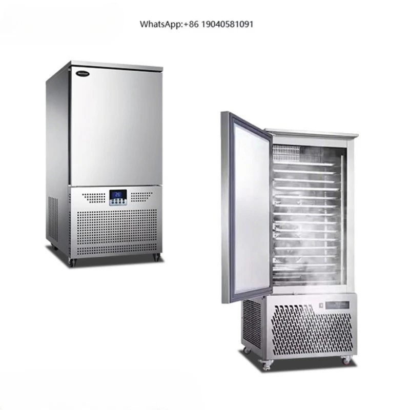 Industrial Stainless Steel -45℃ Low Temp Easy Operation Quick Equipment for Meat Seafood Processing Blast Freezer