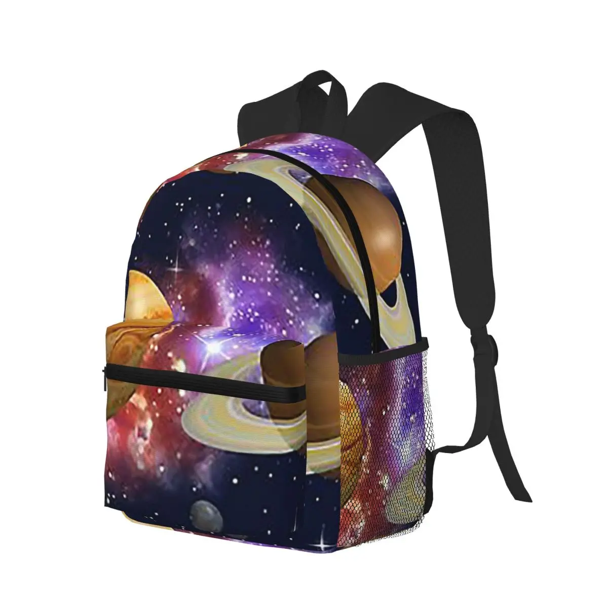 Solar System Space Planets Universe Student Backpack School Bag Hiking Travel Daypack for Boys Girls Bookbag Shoulder Bags