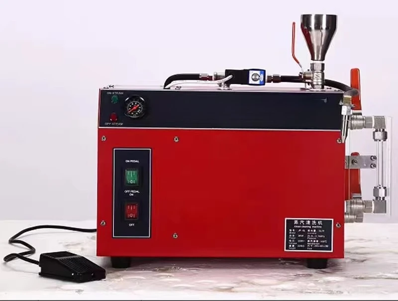 Machine de nettoyage à vapeur pour machine-outil de processus de nettoyage de bijoux industrielle commerciale