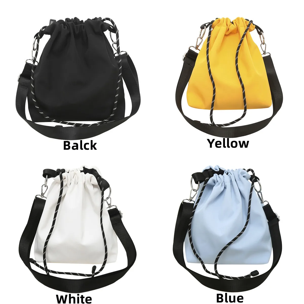 Nylon Women Shoulder Bag Female Shopper Messenger Bags Designer Handbag Simple Fashion Lady Crossbody Bag