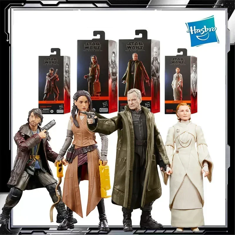 HASBRO Original MODEL KIT THE BLACK SERIES  ANDOR SENATOR MON MOTHMA  Anime Action Figure Model Toys Model Gifts for Boys