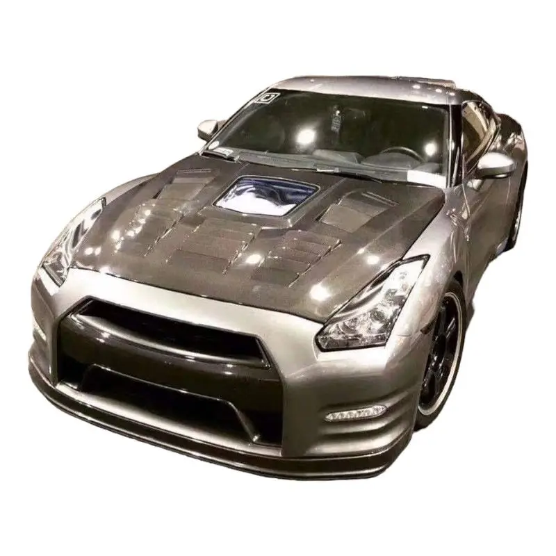 

Tom AutoNissan GTR R35 Automotive New R35 Carbon Fiber Front Engine Cover Engine Cover