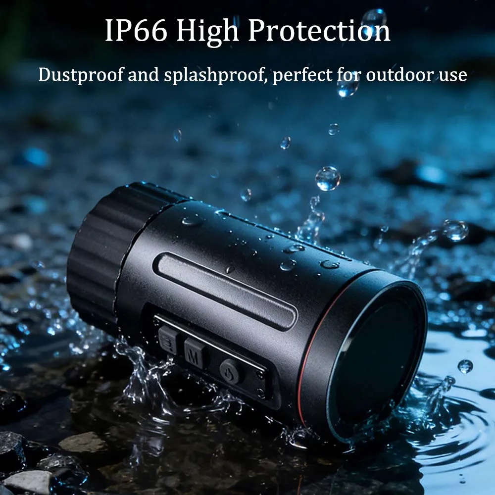 Single-Piece Infrared Thermal Imaging Telescope Adapted To Picatinny Rail 320*240 Resolution 9.7mm Lens Rate for Outdoor Hunting