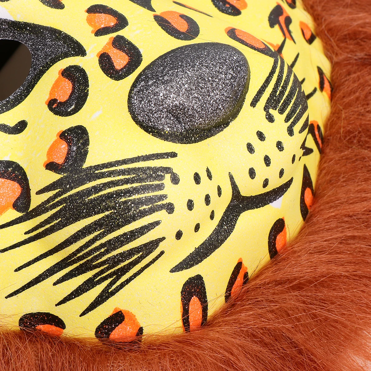 

3pcs Cheetah Mask Halloween Animal Decorative Mask Funny Halloween Festival Mask for Man Woman (Random Color)
