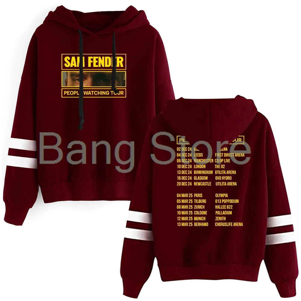 Sam Fender People Watching Tour Pullover Hoodie Unisex Kapuzenpullover Mode Unisex Trainingsanzug