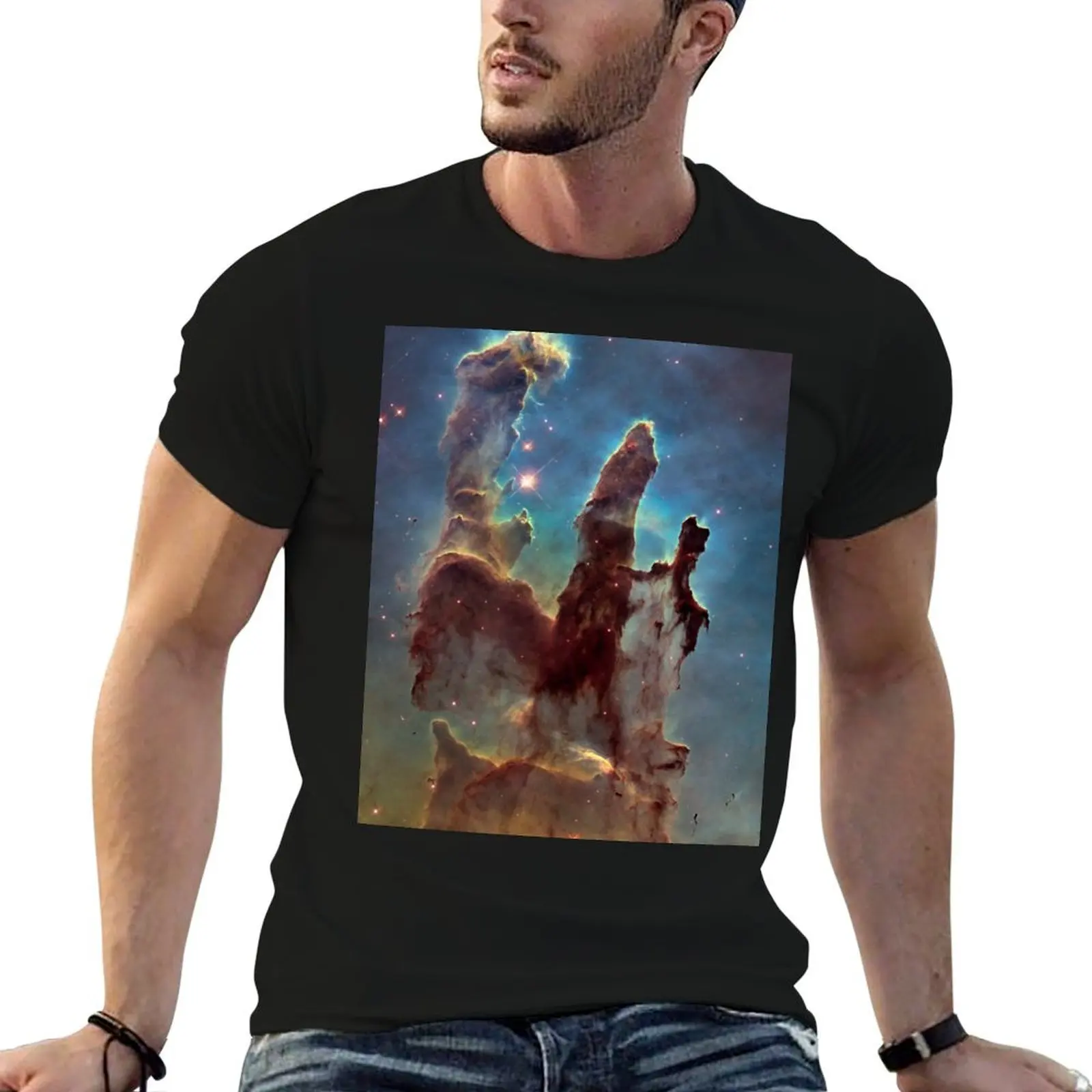 Pillars of Creation T-Shirt Basic Daily Outfit Short Sleeve Tee