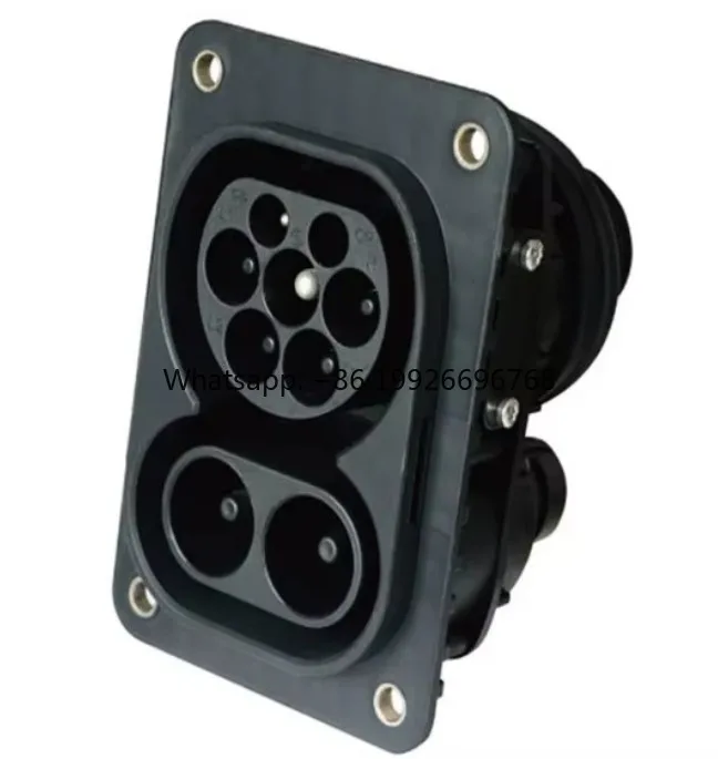 

Новая зарядная розетка JET 125A 150A Combo2 CCS2 для электромобилей, 1000В DC, Тип 2