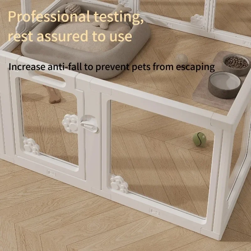 Pet Fence Indoor Portable Expandable Foldable Fence Small and Large Dog Ct Barrier Pen