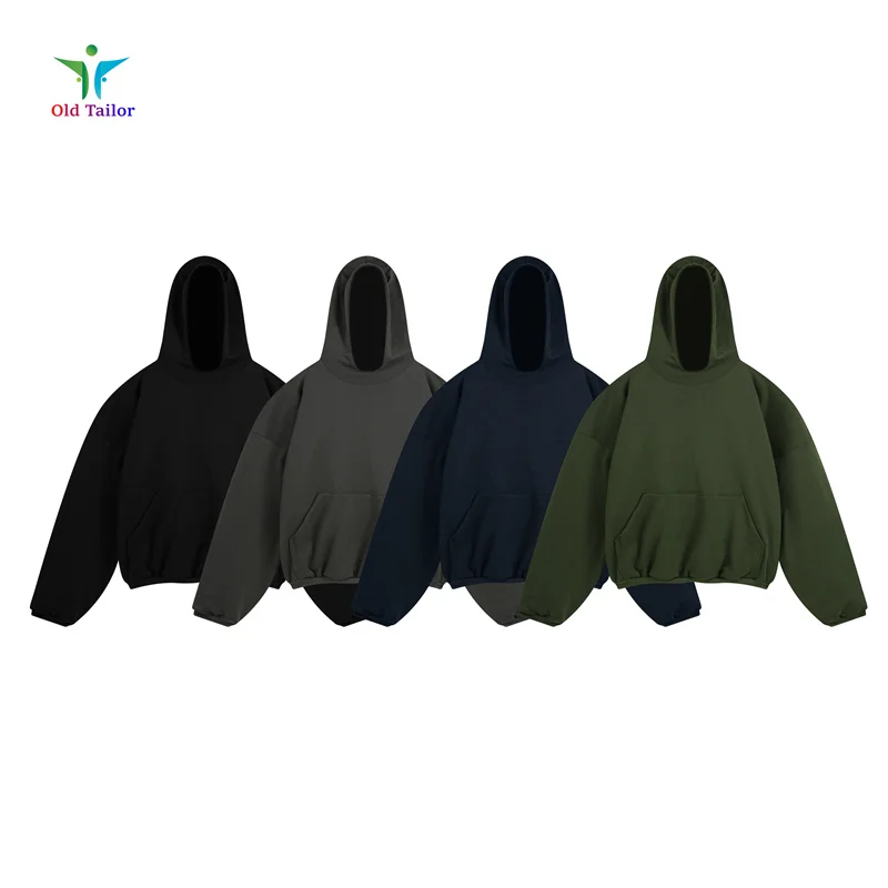 

Top Quality 1:1 Kanye Solid Colour Double Layer Alternate Space Hooded Sweatshirt Thick Fabric Terry Mens Womens Hoodies