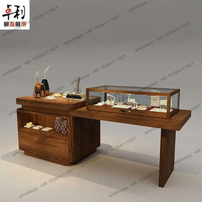 Goods Cabinet Locker Bronze Jewelry Necklace Flowing Table  Medieval Display Cabinet Nakajima