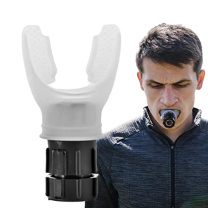 

Sports Breathing Trainer Deep Breathing Lung Trainer With Adjustable Intensity Knob Breathing Training Tool Men Improve Strength