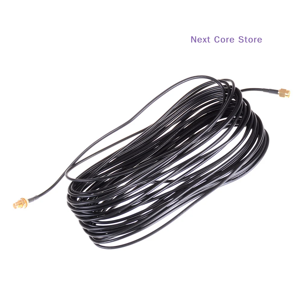 [NC]10M/33ft Antenna Connector RP-SMA Extension Cable Cord For WiFi Wireless Router[NC]