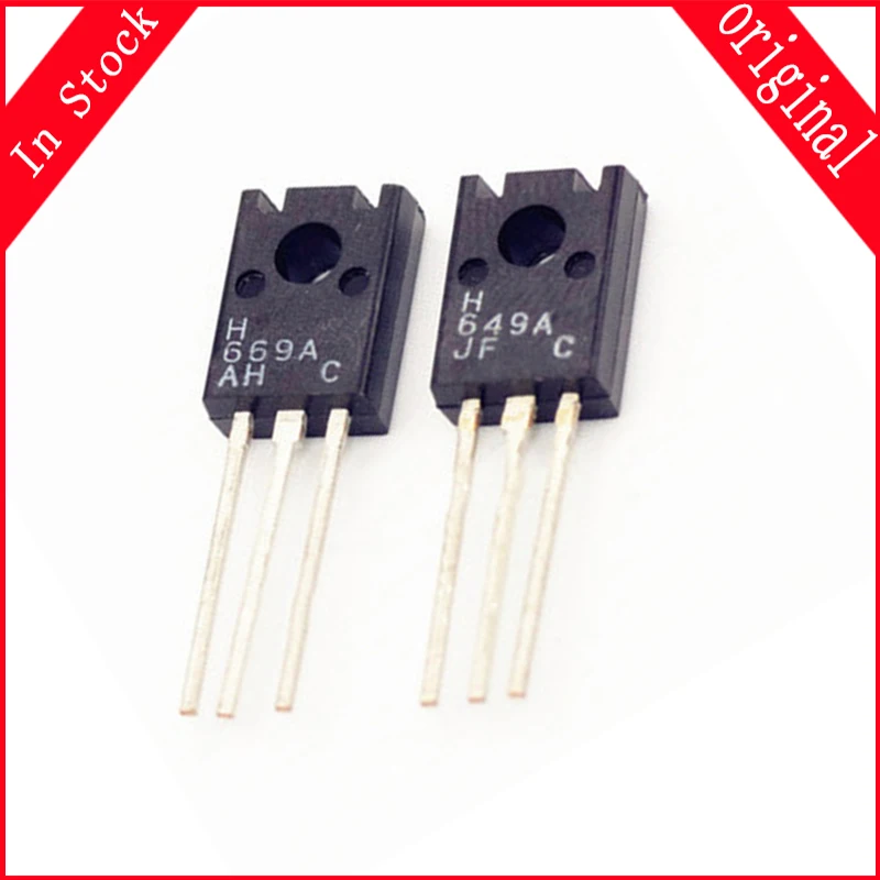 10PCS=5pairs/lot ( 5pcs H669A + 5pcs H649A ) TO-126F 669A 649A TO126 In Stock