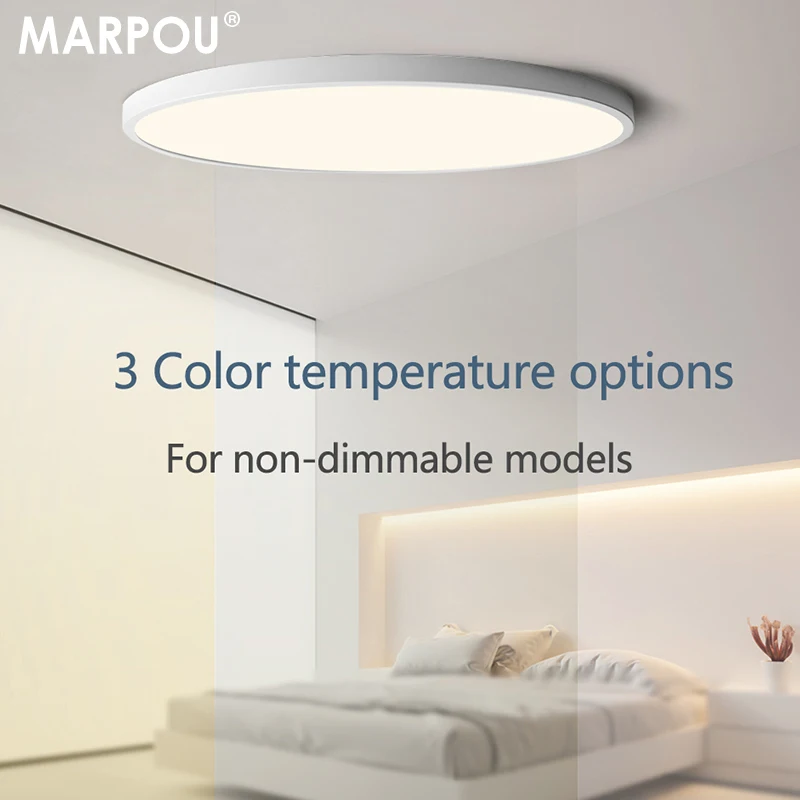MARPOU LED Ceiling Light 24W 28W 38W warm white cold white neutral white indoor modern lighting Decoration Home lights for Room