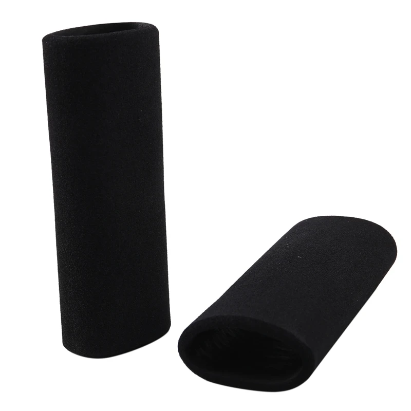 8PCS Motorcycle Slip-on Foam Anti Vibration Comfort Handlebar Grip Cover Applicable Sleeve Inner Diameter 2.7-3.0 CM