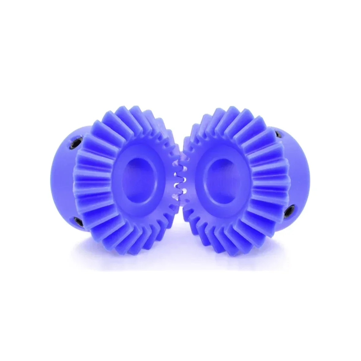 1:1 Nylon Bevel Gear 1.5M 16/20/25/30 90-Degree Plastic Equal Diameter Bevel Gear BLUE Keyway HOLE