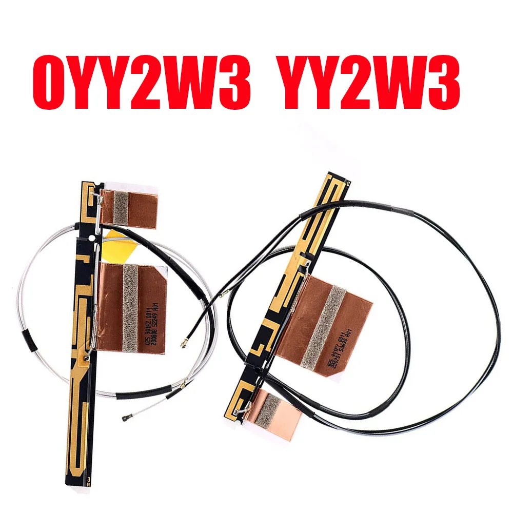 Laptop Antenna Cable For DELL For Latitude 5300 2-in-1 0YY2W3 YY2W3 025.901FZ.0011 025.901FY.0011 M.2 IPX4 WLAN Card Cable