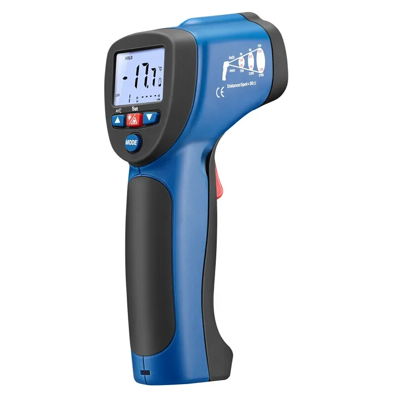 New Arrival DT-8830 Infrared Thermometer Hand-held Industrial Point Temperature Gun Non-contact Thermometer Backlight LCD Displa