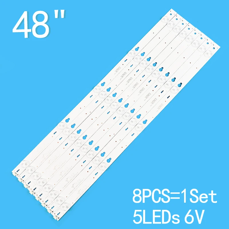 LED light strip For 48FA5423 B48A838U B48A538U T0T-48D2700-8X5-3030C-V3 YHE-4C-LB4805-YH1CK  48HR330M05A1  L48E9600 D48E168