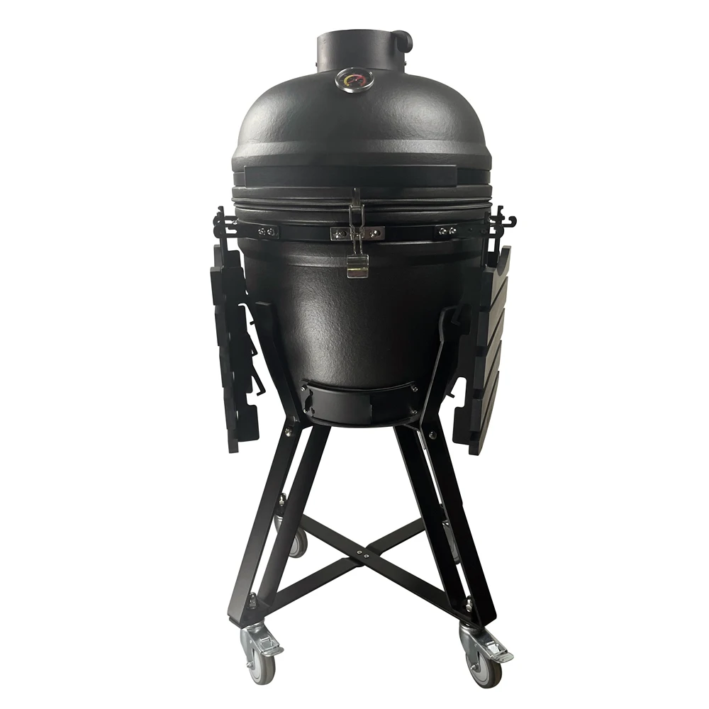 

Auplex Matt 18 дюймов древесный уголь для приготовления пищи на открытом воздухе Камадо барбекю курильщик Asadores грили