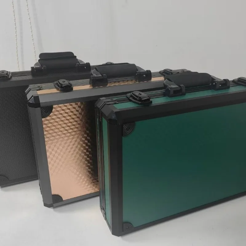 Metal Watch Box Multifunctional Large Capacity Watch Boxes Portable Watches Display Cases Dustproof Watches Organizer Case