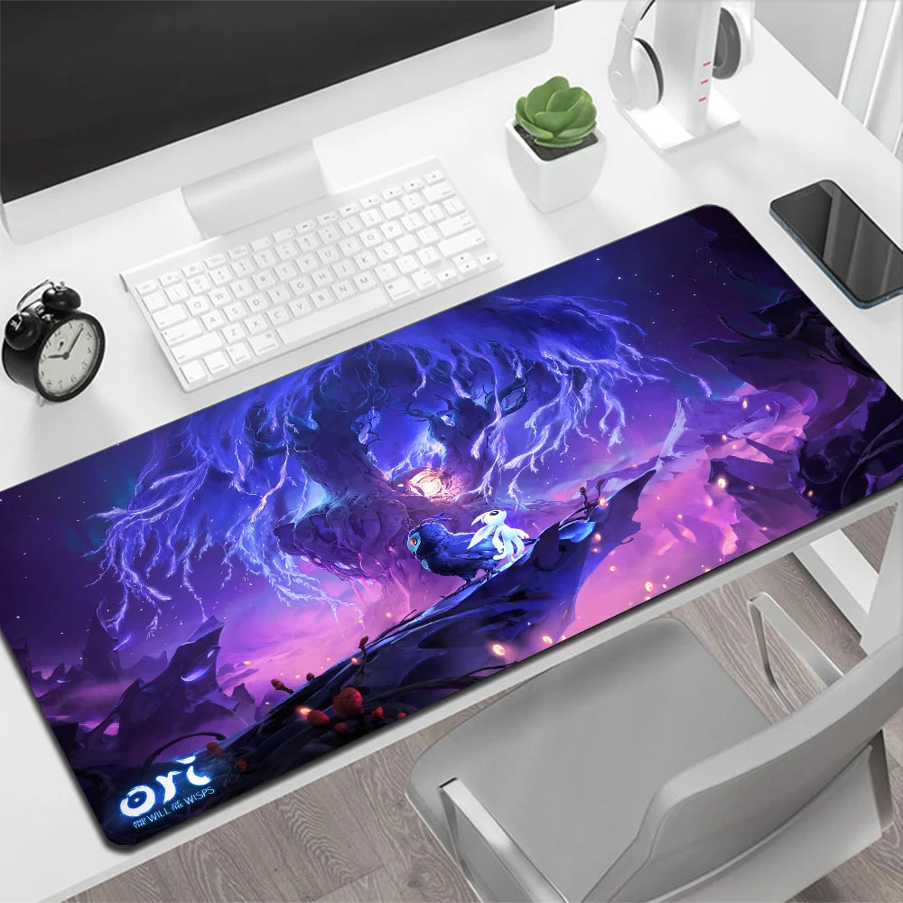 Ori e a floresta cega grande mouse pad jogos mouse pad pc gamer computador mouse tapete grande mousepad xxl tapete teclado tapete de mesa