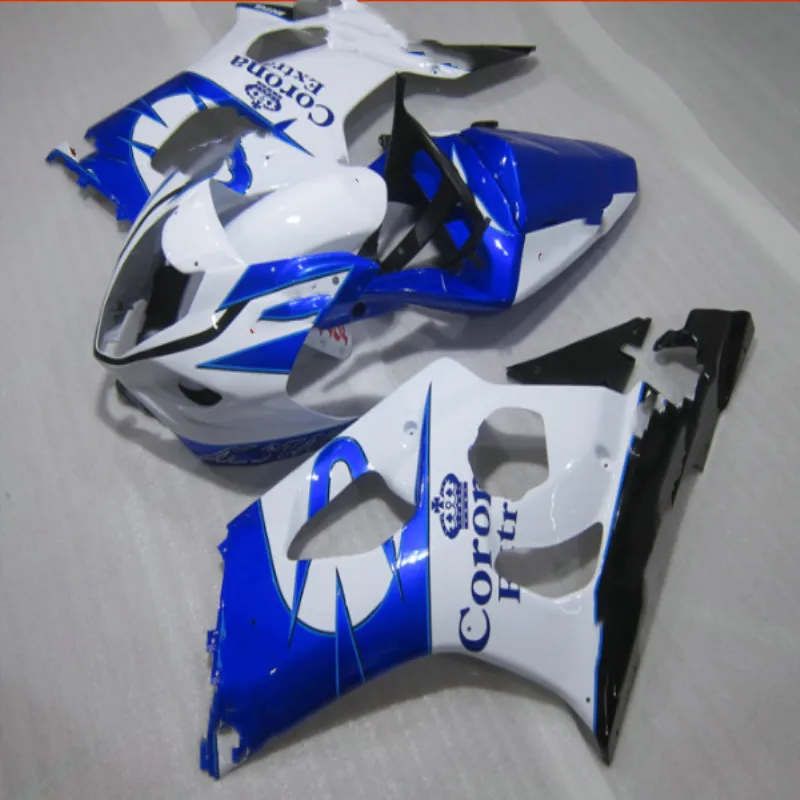 Injection Nn-Fairing kit for A GSXR1000 2003 2004 GSXR 1000 03 04 K3 K4 blue white black motorcycle fairing parts for Suzuki