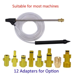 Pressure Washer Sand Blasting Kit Wet Sandblaster Attachment 2500 PSI for 1/4 Inch Karcher Huter Parkside Pressure Washer Gun