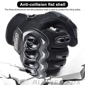 Erfolg Motorradhandschuhe Motorradmotorradempfindlichkeits -Touchscreen atmungsaktivem Motorrad Race Bike Bike Protective Sports Summer für Honda 10 Hauptverkaufshandschuh Honda - №3