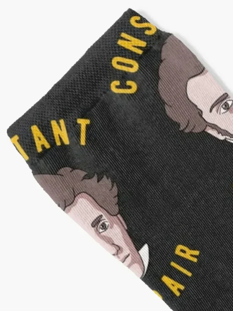 Soren Kierkegaard Philosophy - Constant Despair Clean Version Socks man retro Men Socks Luxury Brand Women's