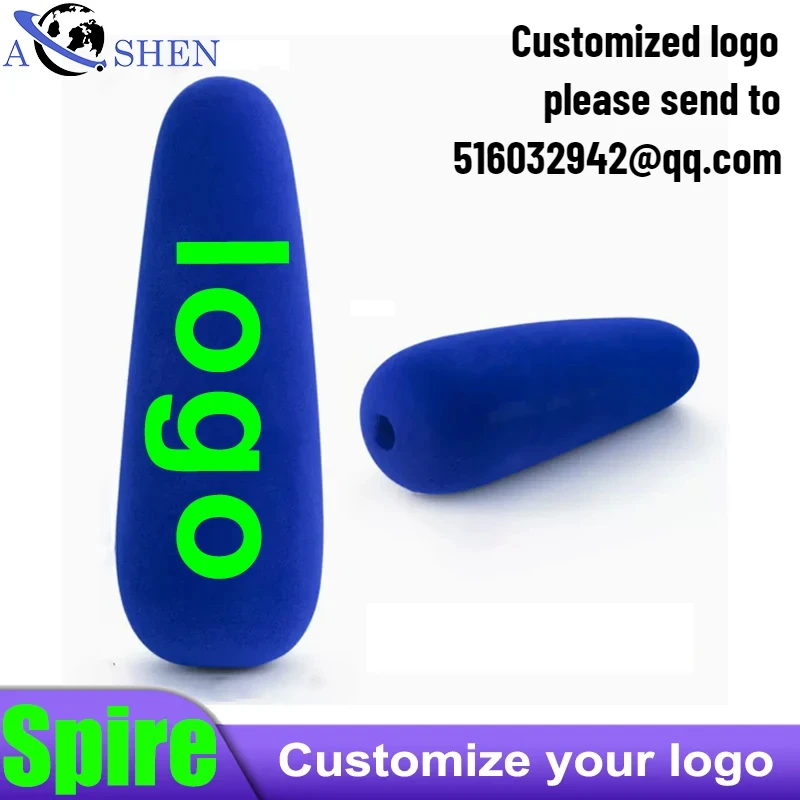 AOSHEN Round Mic Fla Station Custom Your Logo Good Quality Print-logo-microphone-foam Microphone Cover Windscreen