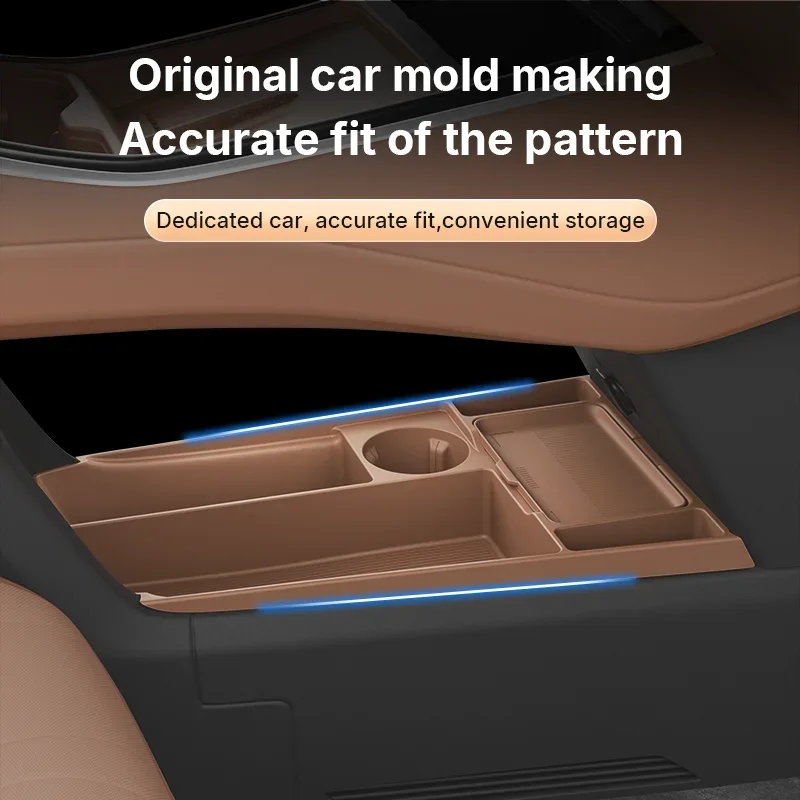 

2025 для Leading Ideal ‌ Органайзер-коврик Onvo L90 для центральной консоли автомобиля, силиконовый, для хранения под центральной консолью