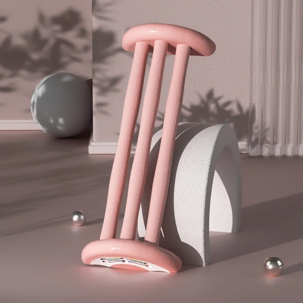 A49 Massage Stick Roller Shaft Muscle Relaxer Multifunctional Open Back Yoga Stretcher