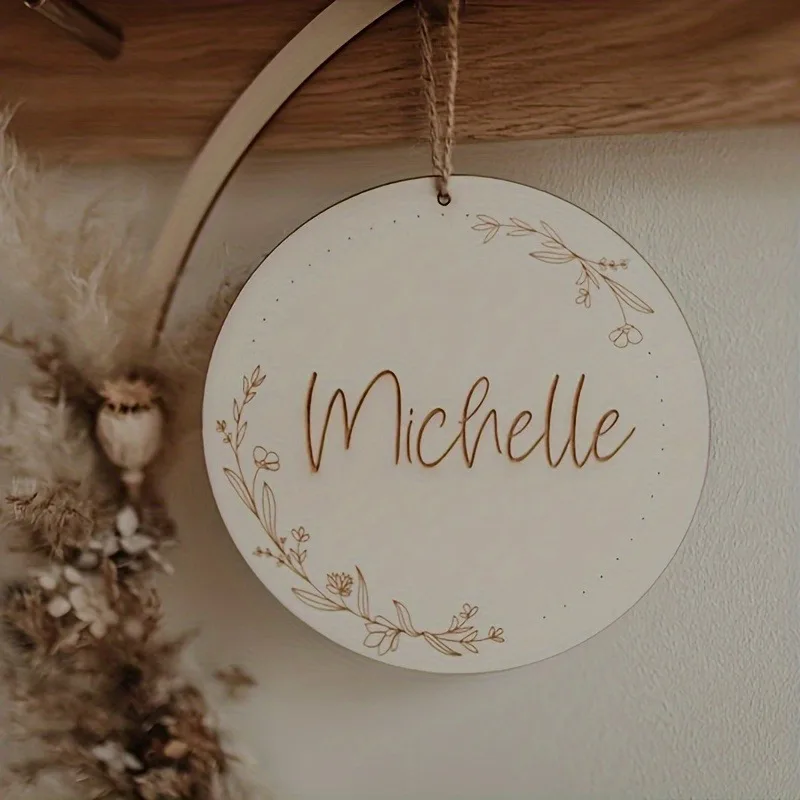 10/30/50pcs Personalized Wood Wedding Name Tags Coaster Custom Place Cards for Guest Seating Rustic Table Decor Party Favours