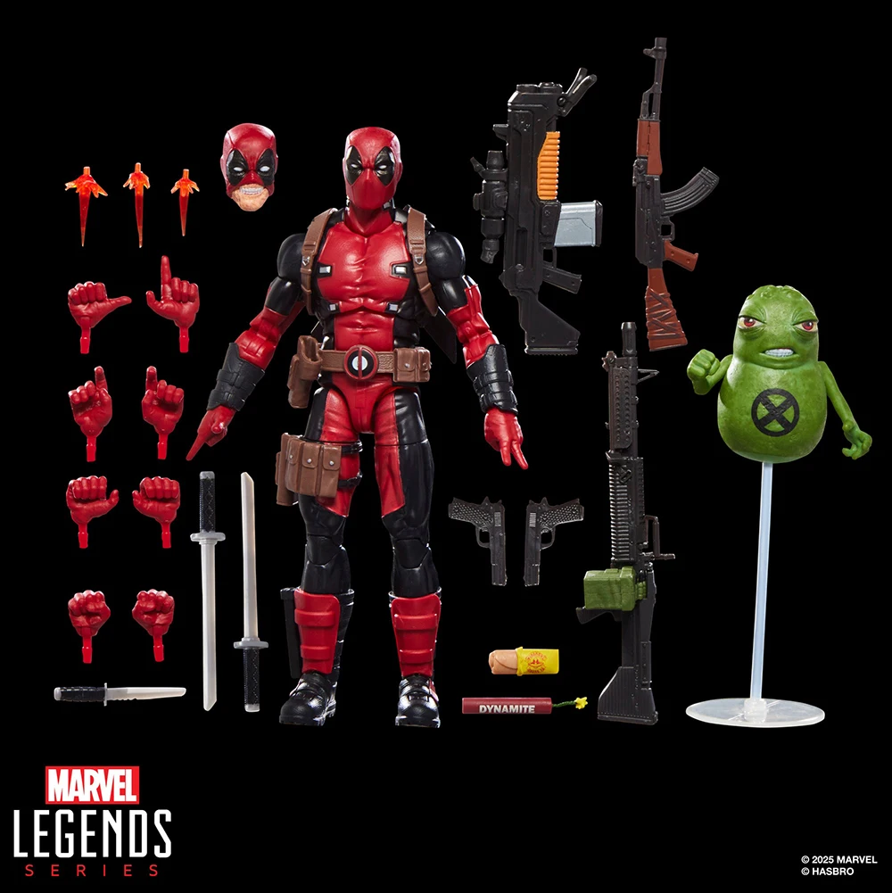 [En stock] Hasbro Original Marvel Legends serie máxima Deadpool & Doop 15cm figura de acción de Anime de lujo modelo juguetes de adorno