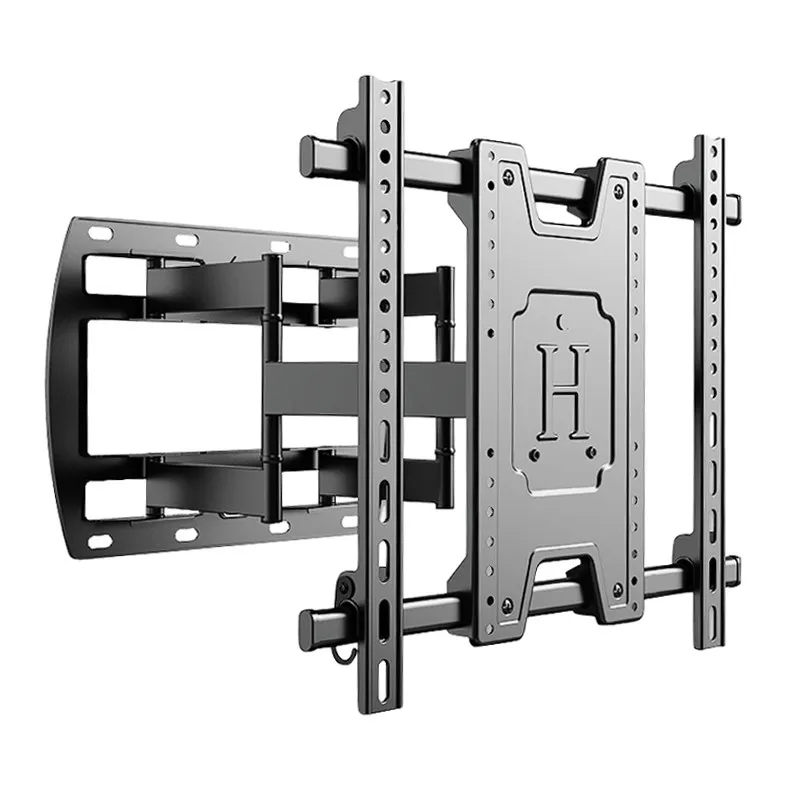 Universal TV Wall Mount Bracket Tilt Adjustable Strengthen 40''-100'' TV Stand Holder Load Up To 100kg VESA 600*600mm Customized