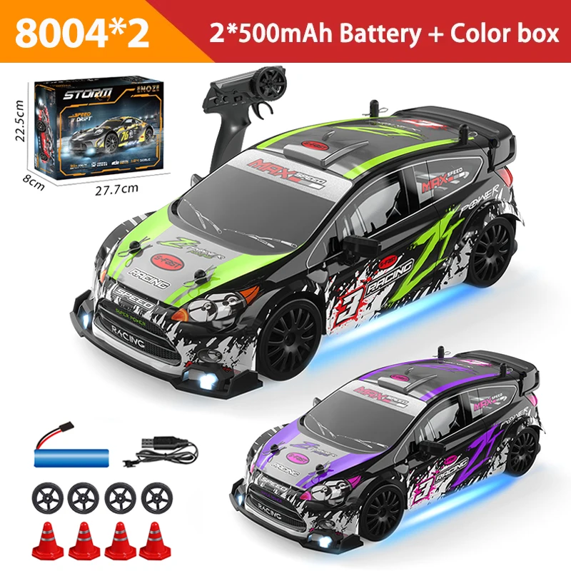 

Oike 1:24 Remote Control Drift RC Car 4WD High Speed Racing Cars 2.4G Radio Controlled Vehicle Model Toy Gift for Kids Adults