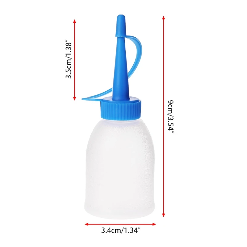 30Ml Công Nghiệp Gel Dầu Sốt Cà Chua Nhựa Bóp Chai Máy Phun Phản Lực Cho