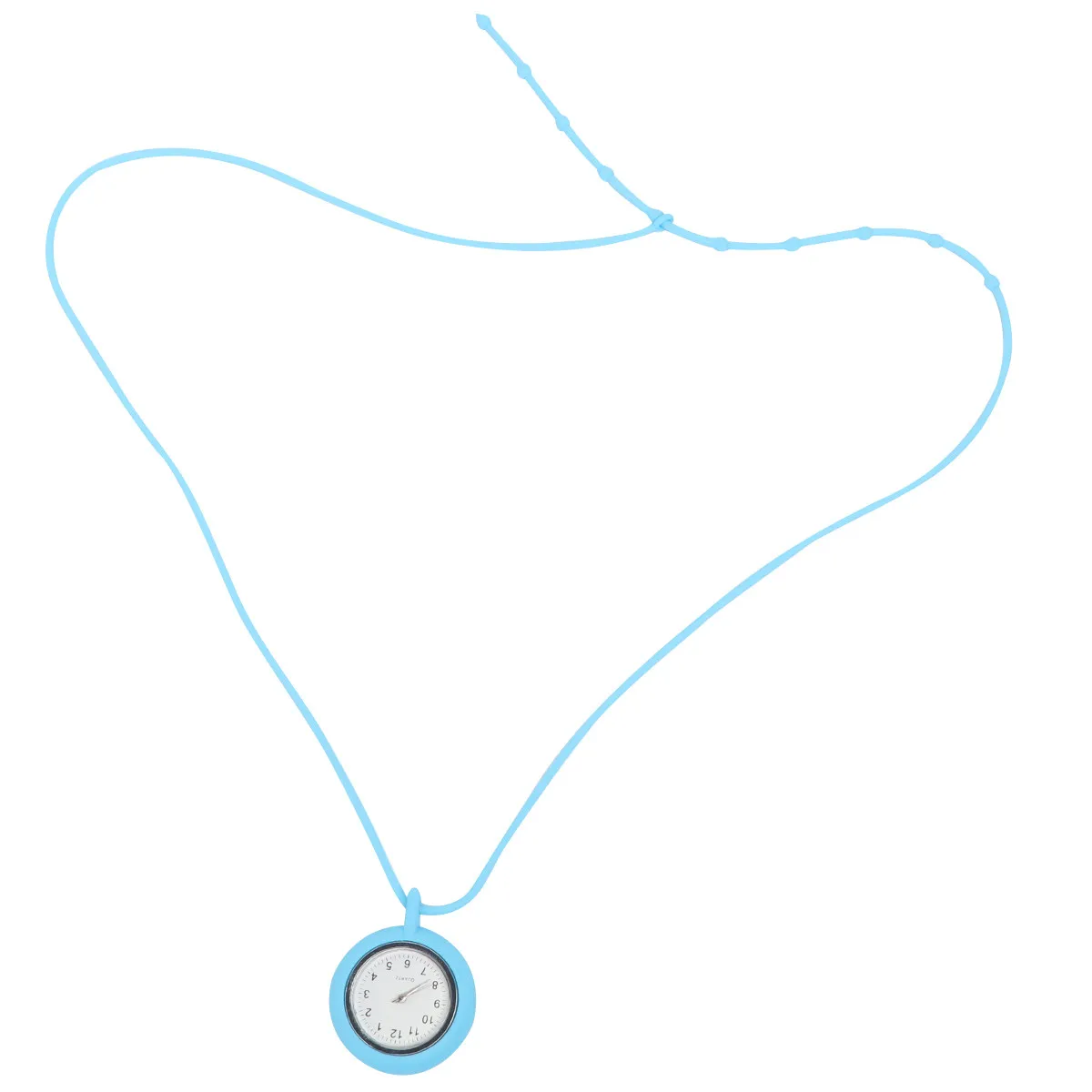 1Pcs Sky-Blue Quartz Watch for Nurse Necklace Mini Hanging Watch Durable Exquisite Detail Practical Festival Gift