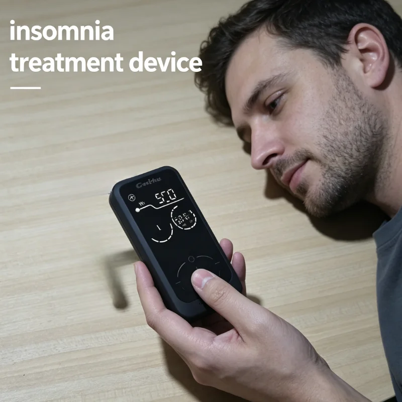 Clinical Vagus Nerve Ear Clip Device for Sleep Aid Anxiety Relief Relaxation Focus Long Term Stress Care