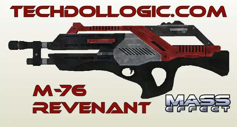 

Mass Effect M-76 Triumph штурмовая винтовка 3D бумажная модель DIY