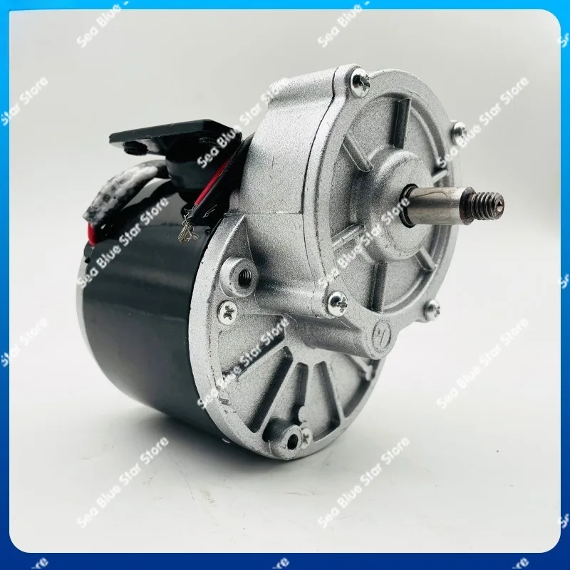 Motor 12V250W brushed DC geared motor, air pump motor parallel vertical thick axis crooked head