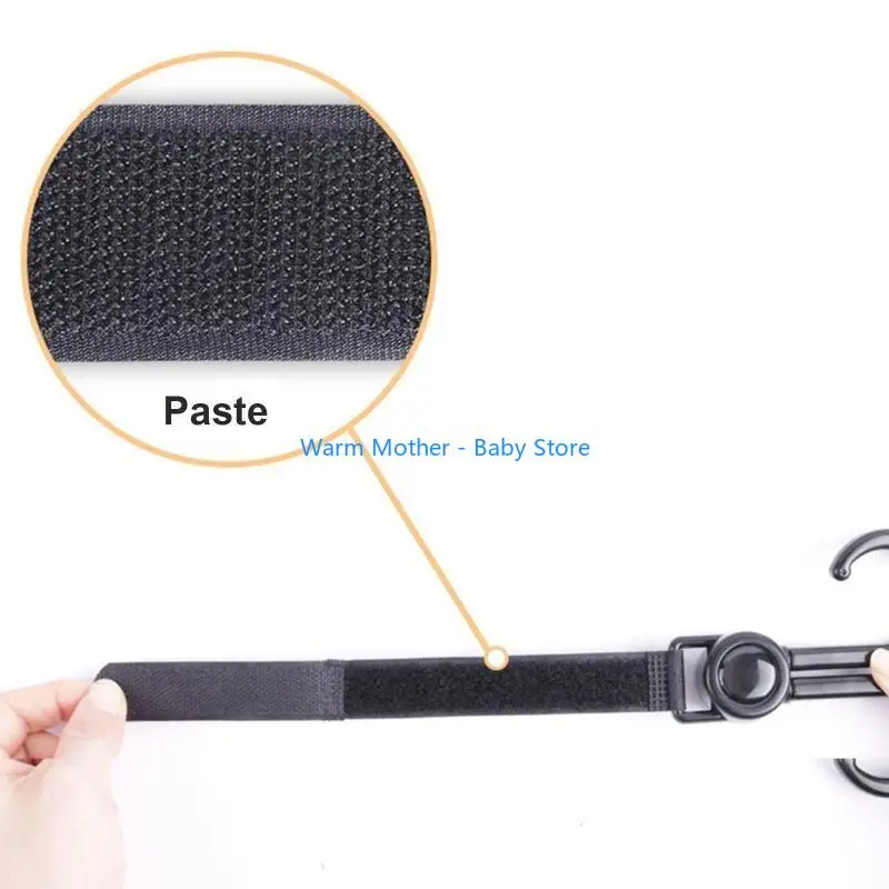 عربة أطفال مزدوجة هوك شماعات مجموعة من 2 خطافات تعليق متعددة الأغراض للمنزل غرفة النوم عنبر سرير بيبي 57QE