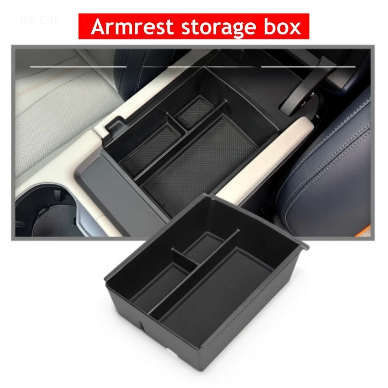 Car Interior Accessories For Armrest Storage Box Cup Holder for BYD SEAL U Song Plus Champion Edition 2023 2024