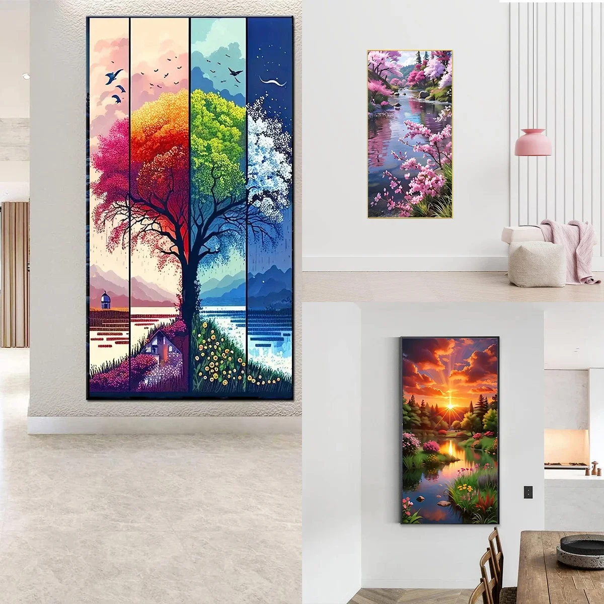 DIY 5D Diamond Painting Kit Gorgeous Scenery- Perfect Gift for Handmade Home Decor