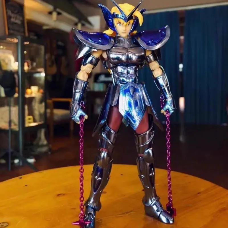 

Cs модель Saint Seiya Myth Cloth Ex Andromeda Shun's Master Silver Cepheus Albiore "Рыцари зодиака" фигурка, Подарочная игрушка