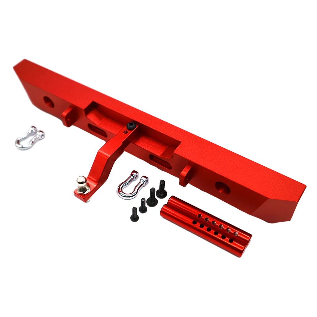 

1x 1/10 Rear Bumper RC Upgrade Part Aluminum Alloy Durable Rc Rear Bumper For Gen7 RC Car Part RC Car Accessories