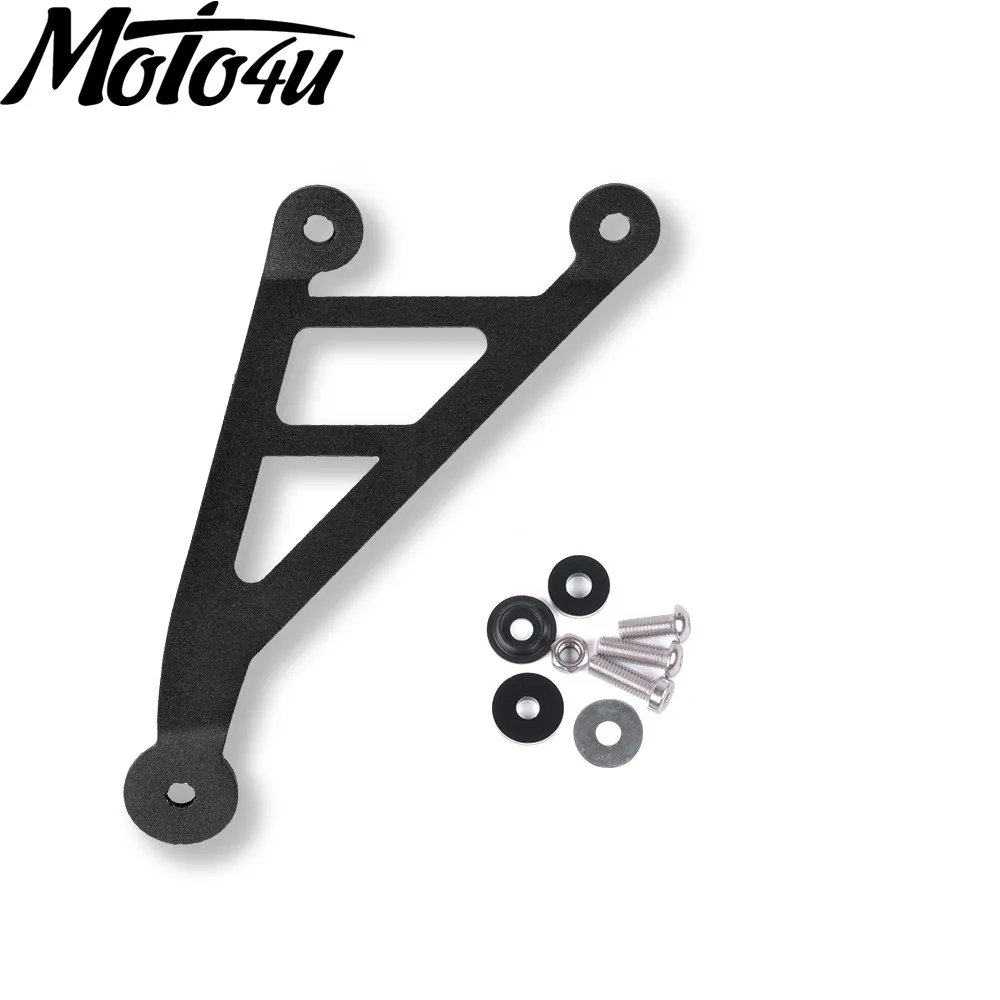 Motorcycle Pedals Exhaust Hanger Bracket Rear Footrest Blanking Plates For BMW S1000R 2017 2018 2019 2020